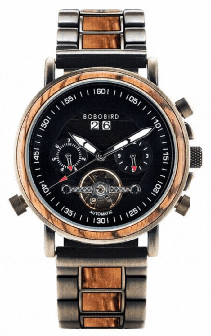 relojes de madera bobobird