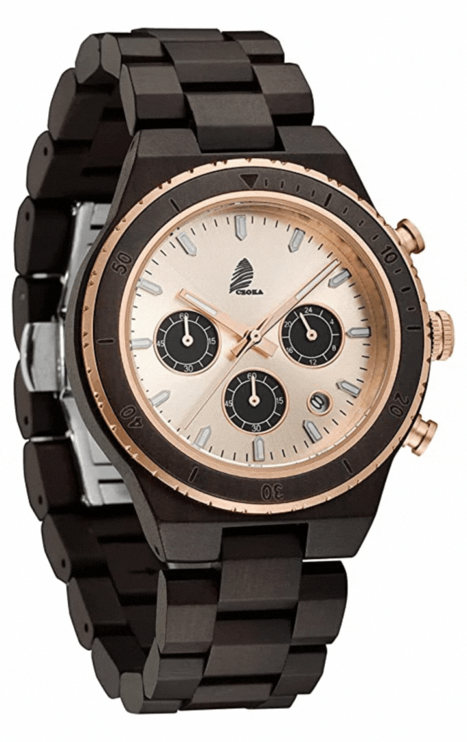 relojes de madera czoka