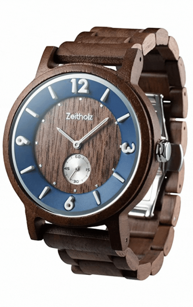 zeitholz relojes de madera 