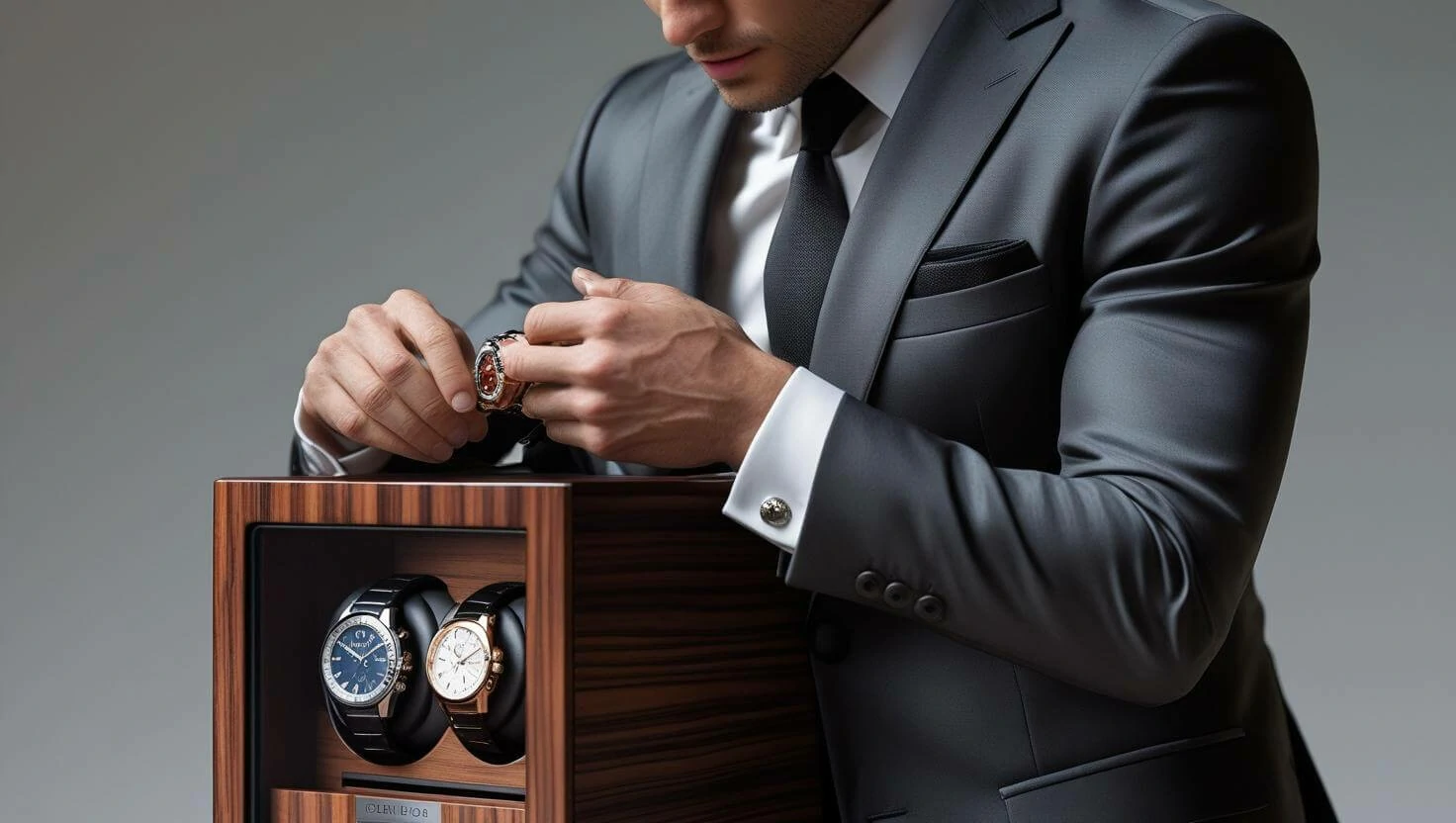 caja reloj automatico - caja relojes automaticos - mejores cajas para relojes automaticos - watch winder 