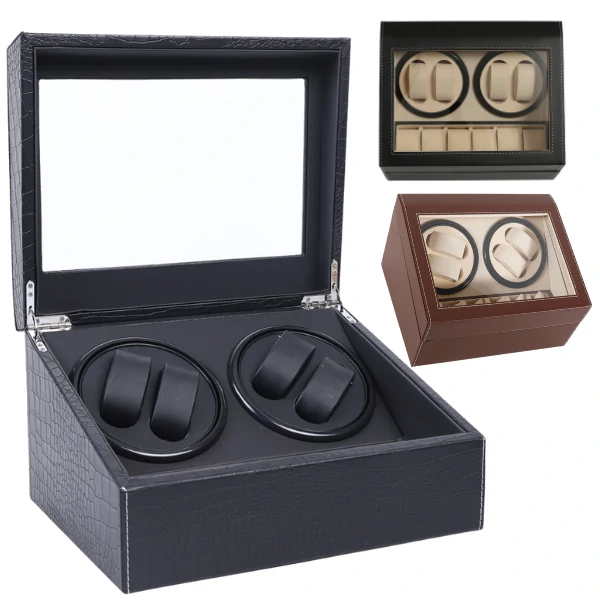 caja reloj automatico - caja relojes automaticos - mejores cajas para relojes automaticos - watch winder 