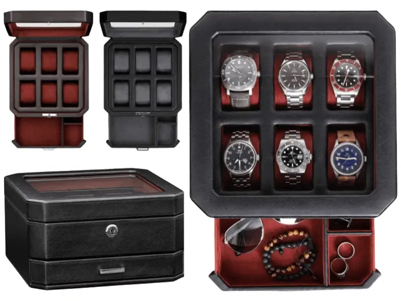 caja para guardar relojes, cajas relojes, caja relojes, cajas para relojes, caja para relojes, cajon para guardar relojes
